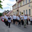 Rytm kroków nadawała kostrzyńska orkiestra...